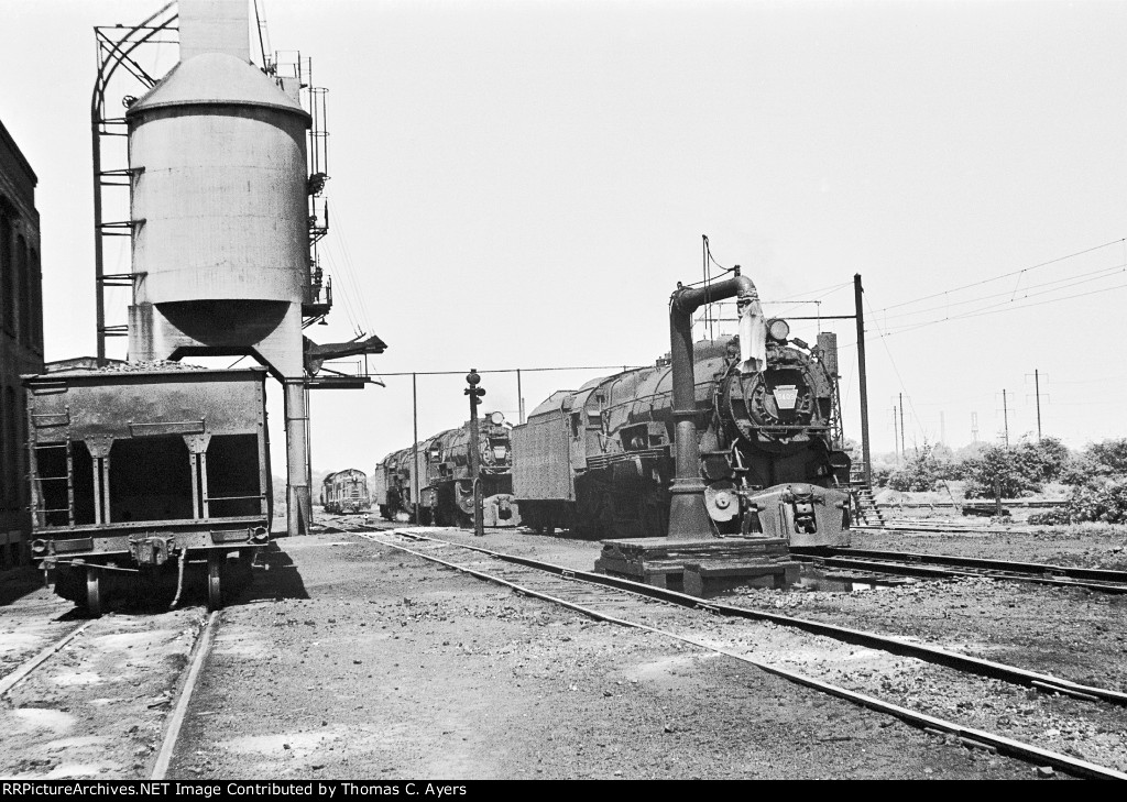 PRR Trenton Engine House, #1 of 3, c. 1954